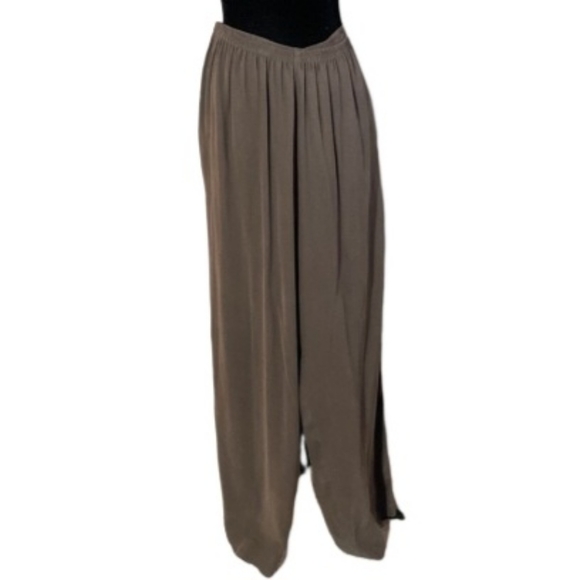 Eileen Fisher Women's 100% Pure Silk pull - on Pants - Picture 2 of 8